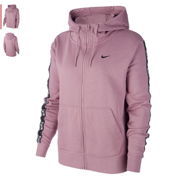 Nike Tops - Nike Sportswear Cotton Logo Zip Hoodie
